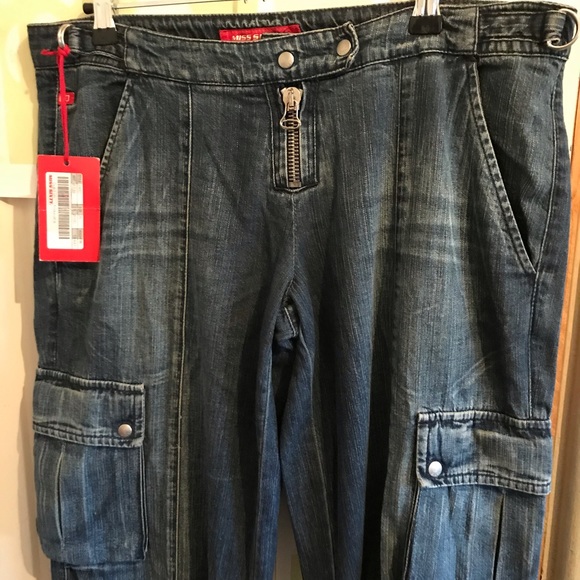 Miss Sixty Blue Denim Jeans Size 28 NWT - Picture 3 of 11
